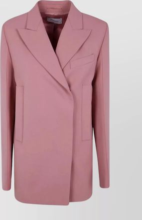 Sportmax tailored jacket with notch lapels and pockets