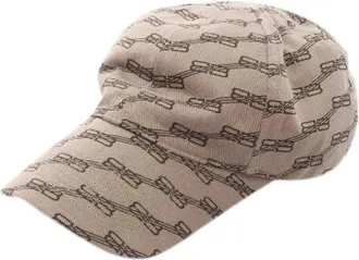 Balenciaga Pre-owned Accessories, male, Beige, Size: ONE SIZE Pre-owned Cotton hats