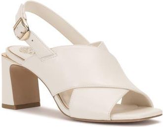 Vince Camuto Harlynn Sandal in Cocounut Creme at Nordstrom, Size 6.5