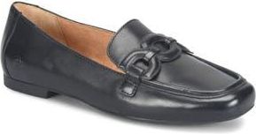 B&oslash;rn Belmont Bit Loafer in Black Leather at Nordstrom Rack, Size 6.5