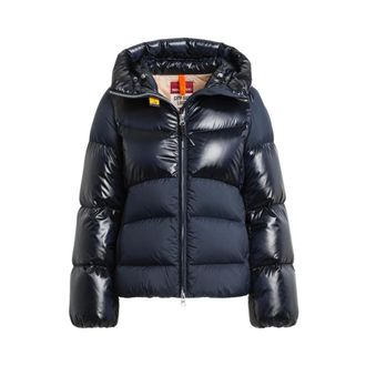 Parajumpers Down Jackets, female, Blue, Size: XL Kodama Hooded Down Jacket