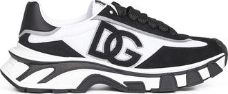 Dolce & Gabbana DG Country Road Nylon and Leather Sneakers - Heren - Sneakers - Veelkleurig - 42 EU - Nylon - Schoenen