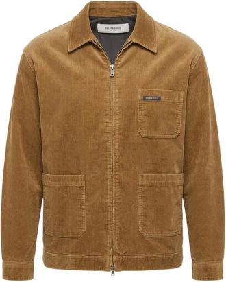 Golden Goose Corduroy Workwear Jacket - Dames - Jassen - Bruin - Maat: XS Corduroy