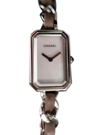 Chanel pre-owned Premi&egrave;re 23.6mm - unisex - stainless steel - One Size - Neutrals