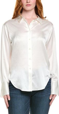Frame Denim The Standard Silk-Blend Shirt