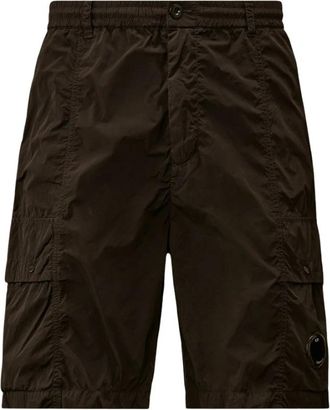 C.P. Company Short Chrome-R - Heren - Korte Broeken - Zwart - XL - Nylon - Korte Broeken