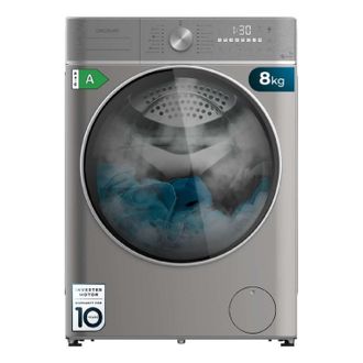Cecotec Cecotec Lavadora Secadora Carga Frontal 8kg-5kg Bolero Wash&dry 8580 Inverter Steel B. 1400 Rpm, 16 Programas