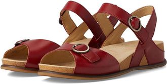 Dansko Candace Womens Sandals Red : EU 41 (US Womens 10.5-11) Regular, Leather