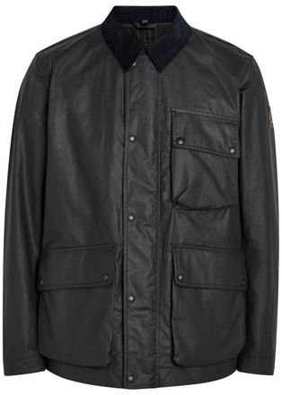Belstaff Incline Waxed Cotton Jacket - Navy - XL