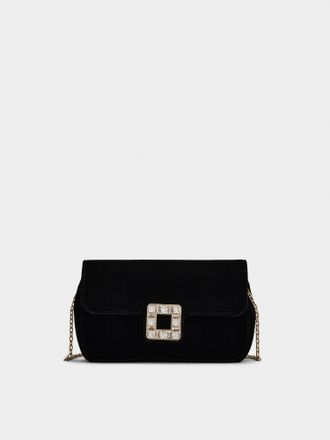Roger Vivier Jeu de Fille Clutch in velvet