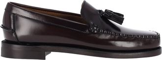 Sebago Brown Classic Will Tassel Leather Loafers
