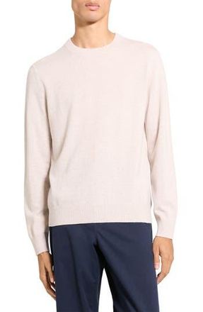 Theory Hilles Cashmere Sweater in Alabaster Melange at Nordstrom Rack, Size Large