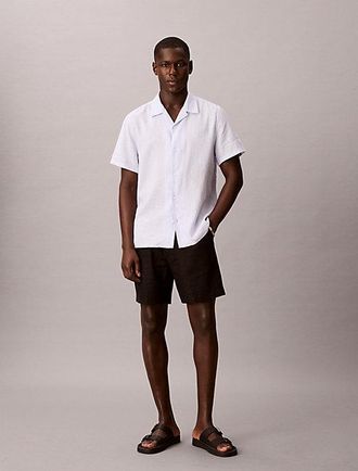 Calvin Klein Korte broek van linnenmix