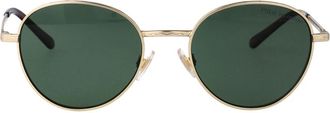 Polo Ralph Lauren Stijlvolle zonnebril 0Ph 3144 - Heren - Zonnebrillen - Geel - 51 MM - Accessoires