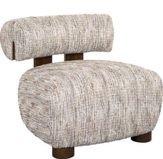 Richmond Interiors Design Sessel Arabella - Greige Coco