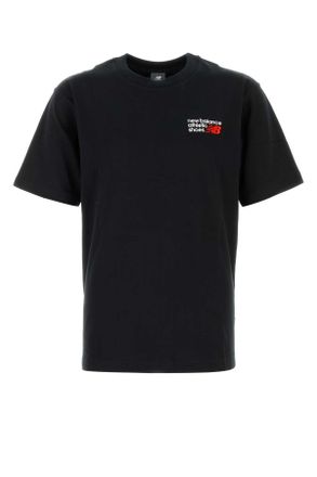 New Balance Black Cotton T Shirt