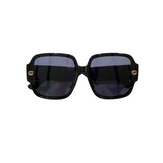 Gucci Pre-owned Accessories, female, Black, Size: ONE SIZE Pre-owned Plastic sunglasses
