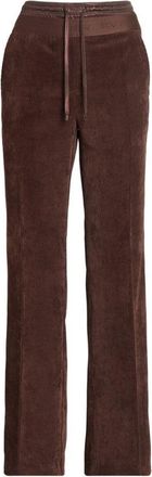 Cambio Wide-Leg Corduroy Trousers With Elastic Waistband