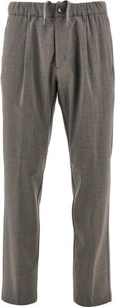 Herno Stretch liht wool pants with drawstring Man L