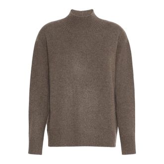 Max Mara Maglia in puro cashmere - Dames - Cashmere truien - Bruin - M - Kasjmier - Truien & Vesten