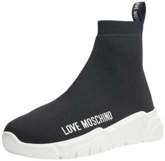 Love Moschino Womens ja15343g1i Sneakers, Black, 3.5 UK