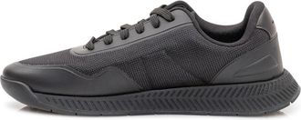 HUGO BOSS Titanium Runn Sneakers - Heren - Sneakers - Zwart - 45 EU - Schoenen