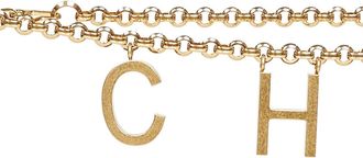 Chlo&eacute; Womens Jewellery Belt Gold Brass Chain
