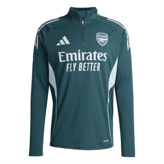 adidas Mens Arsenal Tiro 25 Competition Training Top in Green/Blue - Size X-Large