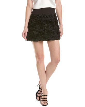 Milly Ruffle Mini Skirt
