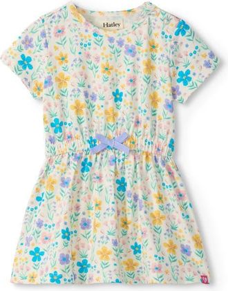 Hatley Kids Little Garden Chicks Cotton Dress in Natural at Nordstrom, Size 12-18M