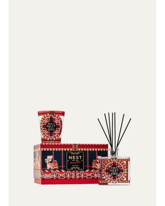 Nest New York x Pierre Marie Holiday 2-Piece Home Fragrance Gift Set