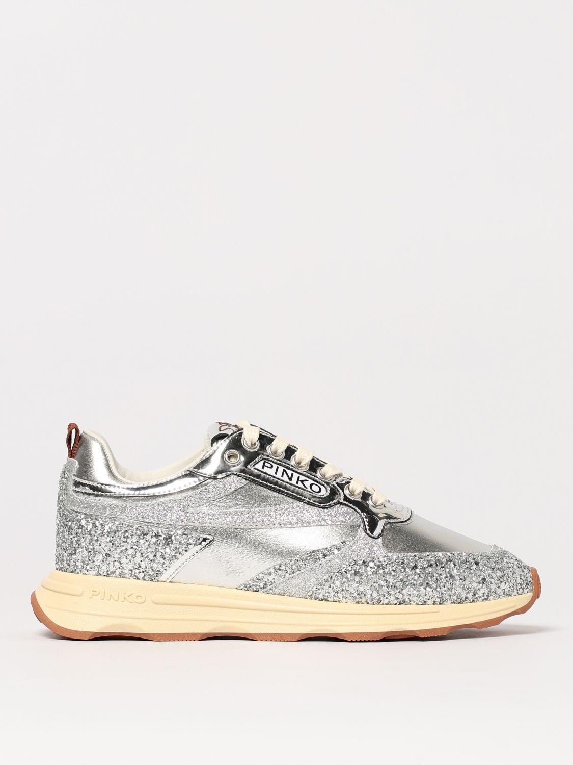 フラットシューズ PINKO Women Shoes SD0295P049 GIOIA03ZZF Silver Silver Pinko Shoes / Footwear: Shop up to −57% | Stylight
