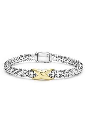 Lagos Embrace Bracelet in Metallic at Nordstrom, Size 7