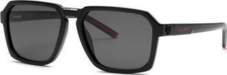 Plein Sport Mens SSP030 59 59Z42P Sunglasses - Black - One Size