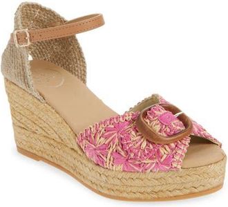 Toni Pons Lia Espadrille Ankle Strap Sandal in Rosa at Nordstrom, Size 8-8.5Us