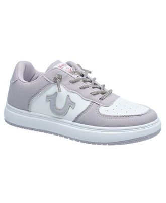 True Religion Ladies Allison Logo Sneaker in Light Grey at Nordstrom, Size 10