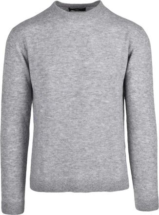 Daniele Fiesoli Crewneck Pullover In Extrafine Merino Wool Blend