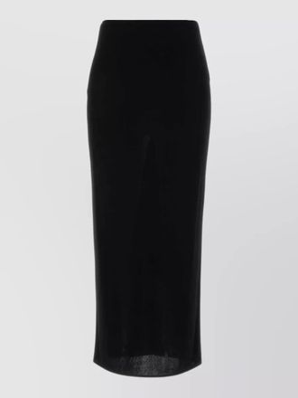 Valentino Garavani viscose fitted skirt
