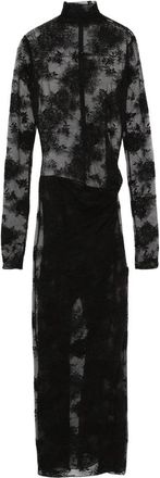 Andamane Lace Long-sleeve Dress