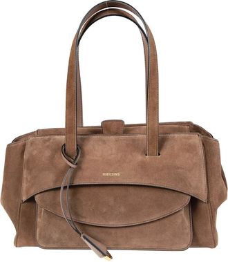 Hidesins Shoulder Bags, female, Brown, Size: ONE SIZE Basset Bauletto
