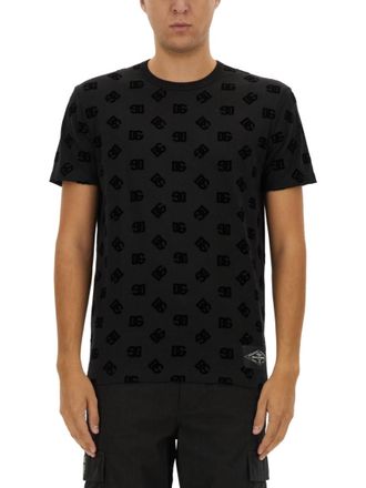 Dolce & Gabbana Black Short Sleeves T-Shirt