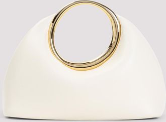 Jacquemus Ivory Le Petit Calino Clutch