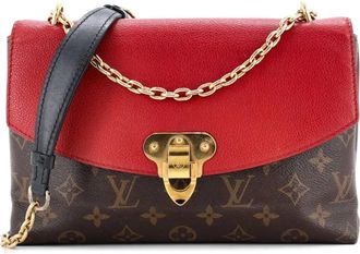 Louis Vuitton Saint Placide Handbag Monogram Canvas and Leather shoulder bag - Bruin