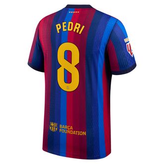Nike Pedri FC Barcelona Match Home Nike Mens Aero-FIT Soccer Jersey in Red | NN204353819-FCB