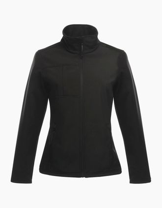 Regatta Womens Regatta Womens/Ladies Octagon II Waterproof Soft Shell Jacket - Black - Size: 14