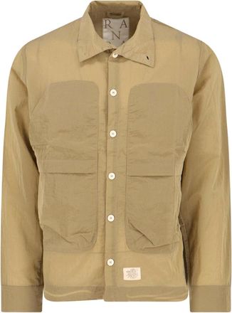 RANRA Beige Epitome Classic Collar Jacket