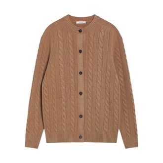 The Row Truien & Vesten, Dames, Bruin, M, Wol, Loneke Cardigan