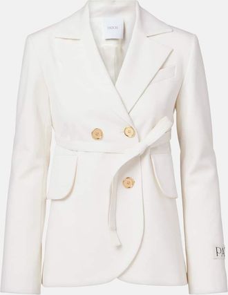 Patou Blazer doppiopetto in misto lana