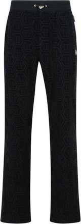 Philipp Plein Jogger Black Cotton Pants