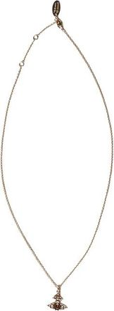 Vivienne Westwood Kristallen Bol Hanger Ketting - Dames - Kettingen - Rood - ONE Size - Accessoires
